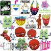 Aqua Teen Hunger Force Variety 100ct Vinyl Large Deluxe Stickers Variety Pack - Laptop, Water Bottle, Scrapbooking, Tablet, Skateboard, Indoor/Outdoor view 4