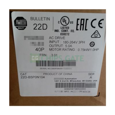22D-B5P0N104 Frequency AC Drive 22D-B5P0N104 New in Box 1pcs