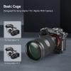 SmallRig Camera Cage Kit for Sony a7R III and a7 III Series, with Camera Cage and Mini Side Handle Handgrip with Dual 1/4"-20 Screw Mount view 2