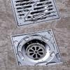 Floor Drain-Bathroom Tile Insert Floor Drainer with Removable Strainer Cover Chrome Finish Anti Clogging for Kitchen, Washroom, Garage and Basement view 3