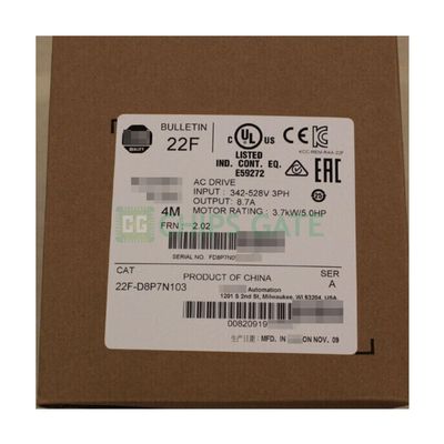 22F-D8P7N103 New 4M 3.7KW 5HP AC Drive 22FD8P7N103 Sealed in Box