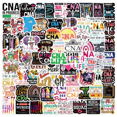 120Pcs CNA Stickers Pack, Life Aesthetic Vinyl Waterproof Sticker Decals for Water Bottle,Laptop,Phone,Skateboard,Scrapbooking,Bumper Choice for Fans for Party Supply