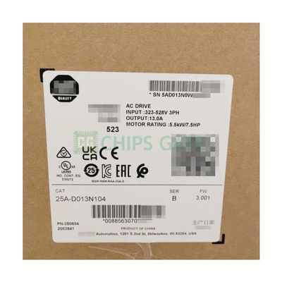 25A-D013N104 New in Box AC Drive 5.5kW 7.5HP PLC New Sealed