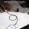 2FT USB C Cable Short, 3 Pack Braided USB to USB C Cable 2 Foot USB Type C Cable Fast Charging Car Charger Android for iPhone 16 15 Pro Max, Samsung Galaxy S23 S22 Ultra Note 20, Moto LG, Google Pixel view 4