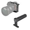 SmallRig Camera Cage Kit for Sony a7R III and a7 III Series, with Camera Cage and Top Thread Handle view 1