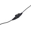 Pdflie Single Side Over-ear Headset Over The Head Headphone VOX PTT Boom Mic Two Way Radio Earpiece Compatible with Motorola Walkie Talkie dp2600 xpr 3300e 3500e 3300 3500 xirp 628(Black,Wired) view 4