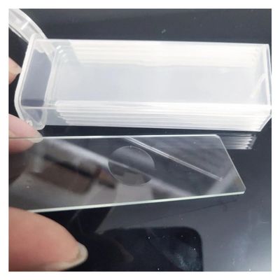 Microscope Accessories Kit 10PCS Reusable Concave Microscope Blank Slides for Liquid Specimen Microscope Slides
