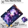 Case for iPad 9.7 5th/ 6th Gen (2017/2018)/ iPad Air 2/ Air 1, Multi-Angle Smart Stand Cover Auto Sleep/Wake for iPad 9.7 inch 2018 2017, Purple Dragon Baby view 4