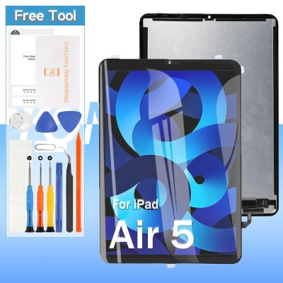 Yondista LCD Replacement for iPad Air 5 A2589 A2591 LCD Screen Touch Display Replacement Assembly - 10.9'' | Black | Includes Opening Tools & Screen Protector