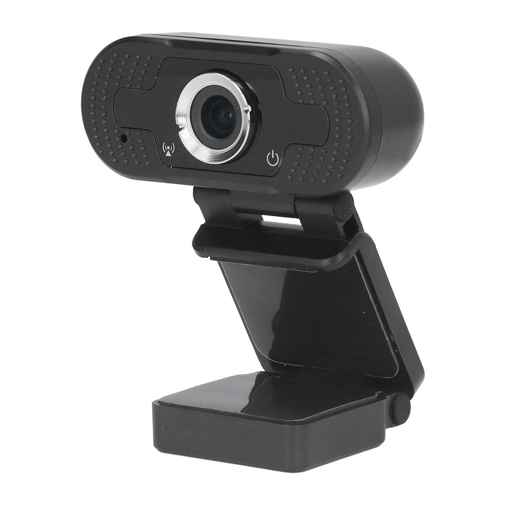 Airshi PC Camera, ABS Universal PC Webcam Full HD 1080P for Video Conference