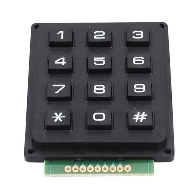 Airshi Keyboard Module, 3x4 Keyboard, 0-9 Numerals for MCU