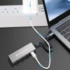 CONCEPTRONIC HUBBIES16G 4-Port USB 3.2 Gen 2 Hub, 10 Gbps, USB-C x 4, 100 W USB PD, Aluminium Case view 4