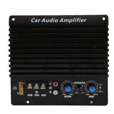 Car Amplifier Board, 1000W High Power Amplifier Board, Aluminum Alloy Bass Subwoofer Board for Car Speaker 12V and Reliable,for Home Passive Speakers