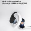 running headphones Bone Conduction Headphones Bluetooth 5.0 Sports Wireless Earphones with Built-in Mic,driving for long periods of time,Very practical,Cycling headphones,Ultra-long 6-hour standby view 2