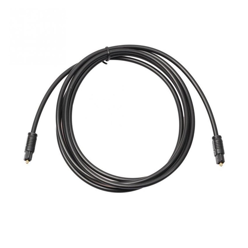Cable Digital Optical Audio Cable Toslink Gold Plated 1m 1.5m 2m 3 M 5m 10m SPDIF MD DVD Gold Plated Cable (Size : 1m)