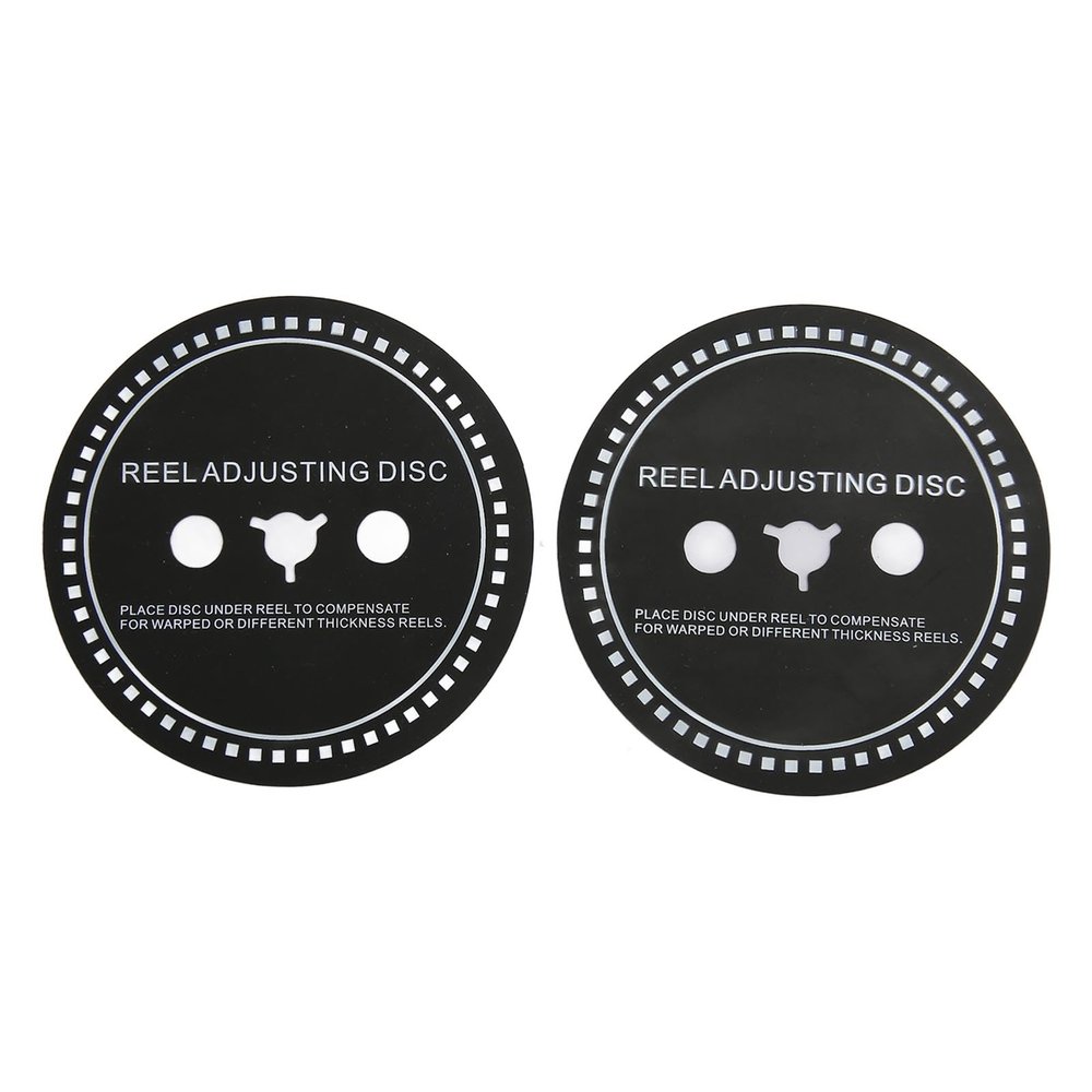 2PCS Nab HUB Adapter Spacer, Reel Adjusting Disc for Reel to Reel Tape Recorder, Silicone Material Suitable for Reel to Reel Tape Recorders (1mm)