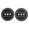2PCS Nab HUB Adapter Spacer, Reel Adjusting Disc for Reel to Reel Tape Recorder, Silicone Material Suitable for Reel to Reel Tape Recorders (1mm) view 1
