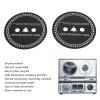 2PCS Nab HUB Adapter Spacer, Reel Adjusting Disc for Reel to Reel Tape Recorder, Silicone Material Suitable for Reel to Reel Tape Recorders (1mm) view 2