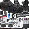 Canon EOS R50 Mirrorless Camera with 18-45mm and 420-800mm f/8.3 HD Telephoto Zoom Lenses + Lens Filters + CASE + Accessory Bundle (Renewed) view 1