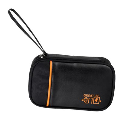 PartyKindom Electronic Organizer Case Multifunctional Data Cable Storage Pouch for Travel Pu for Chargers Cords Accessories Compact Protective Design