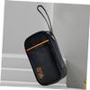 PartyKindom Electronic Organizer Case Multifunctional Data Cable Storage Pouch for Travel Pu for Chargers Cords Accessories Compact Protective Design view 2