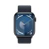 Apple Watch Series 9 [GPS 45mm] Midnight Aluminum Case with Midnight Sport Loop Carbon Neutral (Renewed) view 2