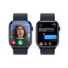 Apple Watch Series 9 [GPS 45mm] Midnight Aluminum Case with Midnight Sport Loop Carbon Neutral (Renewed) view 4