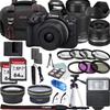 Canon EOS R50 Mirrorless Camera with 18-45mm and 55-210mm Lenses + Lens Filters + CASE + Accessory Bundle (Renewed) view 1