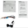 Audiosavings Bundle: JVC KD-X38MBS 1-Din Car/Marine/UTV/Motorcycle Stereo Receiver w/Bluetooth/USB Bundle with Pair Rockville RWB70B 6.5" 250w Marine Wakeboard 360 Swivel Tower Speakers (2 Items) view 4