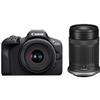 Canon EOS R100 Mirrorless Camera with 18-45mm, 55-210mm Zoom, and 500mm Preset Lenses + Lens Filters + CASE + Accessory Bundle (Renewed) view 2