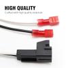 4PCS Front Rear Door Speaker Wiring Harness, Replacement for GMC 1993-2008 Replacement for Chevy 1994-2014 Replacement for Buick 1984-2004, 72-4568 view 2