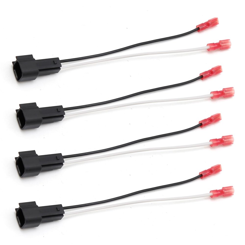 4Pcs Speaker Harness, Door Speaker Harness Adapter, Replacement for Ford Lincoln Chevy GMC Mercury Mazda Models, 72-5600