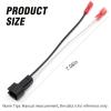 4Pcs Speaker Harness, Door Speaker Harness Adapter, Replacement for Ford Lincoln Chevy GMC Mercury Mazda Models, 72-5600 view 2