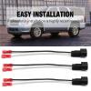 4Pcs Speaker Harness, Door Speaker Harness Adapter, Replacement for Ford Lincoln Chevy GMC Mercury Mazda Models, 72-5600 view 4