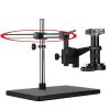 Microscope Accessories Kit Diameter 25mm/32mm Heavy Duty Multi Adjustable Metal Support for Video Industry Microscope Part Holder Microscope Slides (Color : E) view 3