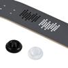 100pcs Anti-Slip Snowboard Stomp Pads Mat, Self-Adhesive Spike Snowboarding Step Pad Extra Grip Pad Winter Ski Accessories (Clear, Black) view 1