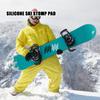 100pcs Anti-Slip Snowboard Stomp Pads Mat, Self-Adhesive Spike Snowboarding Step Pad Extra Grip Pad Winter Ski Accessories (Clear, Black) view 4