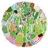 100 PCS Cactus Stickers - Waterproof PVC Vinyl Decorative for Water Bottles, Hydroflask, Phones, Skateboards, Laptops & Notebooks - Gift for Friends & Family view 2