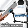 Magnetic Tablet Holder for Mic Stand, Full Metal Phone & iPad Music Stand, Compatible with All Models of iPad and iPhone Devices, Adjustable at Any Angle view 3