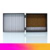 Microscope Accessories Kit 50 Pieces Slide Box of Thick ABS Material Box with Cork Pad Microscope Slides view 3