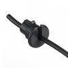 Cable Routing Kit for Starlink, Cable Mounting Kit, Starlink Accessories, Wall Grommets for Cables, Cable Wall Pass Through for 1 Inch Wall Hole and Furniture Wire Hole (2 Pack Black) view 2