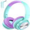 Voopwink Kids Headphones with Microphone, Wired Over Ear Headsets with Limited Volume 85dB/ 94dB for Boys Girls Teens Children Online School/Travel/iPad/Tablet/Cellphone view 1