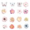 100 PCS Flower Stickers Waterproof PVC Vinyl Animal Decorative for Water Bottle Stickers Waterproof Vinyl Hydroflask Phone Skateboard Laptop Notebooks Stickers Gift to Friends Famils (Flower) view 4