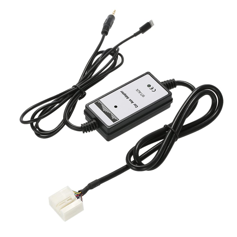 Acura 6Pin Car 5mm Aux-in Audio Adapter USB Interface Charging for 5 6 6s 6plus