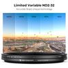 K&F CONCEPT 49mm Variable ND2-32 ND Lens Filter 1-5 Stops Waterproof Adjustable Neutral Density Camera Lens Filter with 24 Multi-Layer Coatings (D-Series) view 4