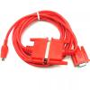 SC-09 Programming Cable for PLC Data Download Cable Communication Cable RS232 Serial Cable Black 2 m view 1