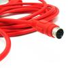 SC-09 Programming Cable for PLC Data Download Cable Communication Cable RS232 Serial Cable Black 2 m view 2
