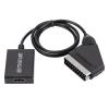 MOUDOAUER 50cm HDMI to SCART Converter, Support DVI System Sideline Signal Support PAL NTSC HD Multimedia Interface to Scart Cable, Up to 300MHz view 4