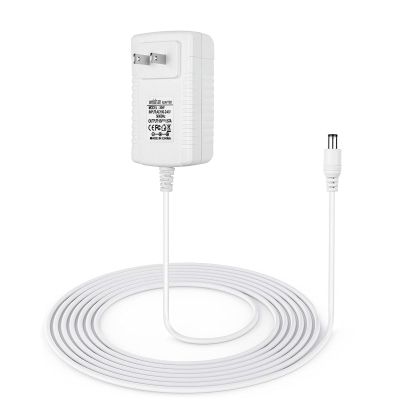 30W Power Cord Adapter Replacement for Echo Show 8 3rd Gen., Show 10 3rd Gen., Show 15, Show 21, Echo 3rd/4th Gen. - White Wall Charger Cable, 5ft