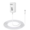 30W Power Cord Adapter Replacement for Echo Show 8 3rd Gen., Show 10 3rd Gen., Show 15, Show 21, Echo 3rd/4th Gen. - White Wall Charger Cable, 5ft view 1